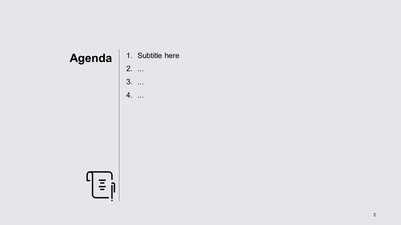 蓝色商务现代计划书PPT主题