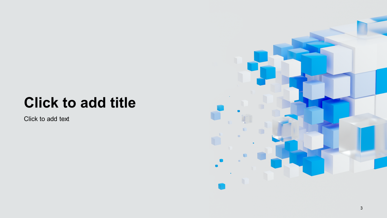 蓝色商务现代计划书PPT主题