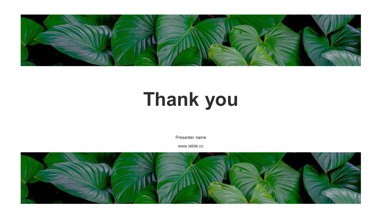 黄色植物简约培训PPT主题