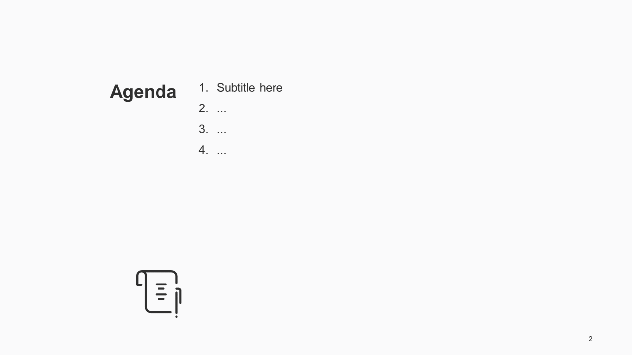 白色扁平滑雪运动PPT主题