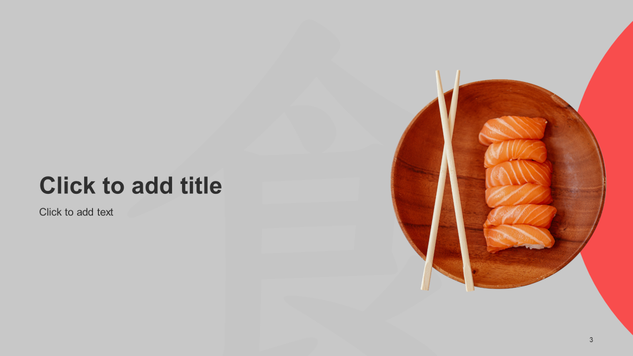 红色商务餐饮行业研究报告PPT主题