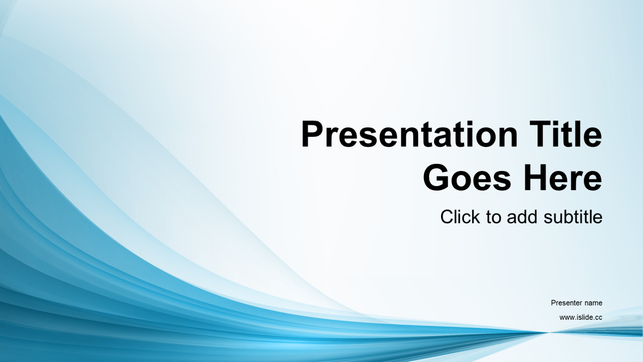 蓝色简约工作总结商业计划书PPT主题