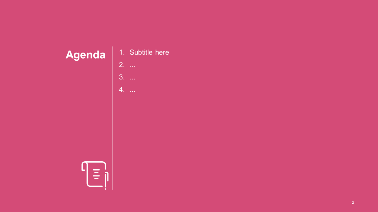 紫色简约商业PPT主题