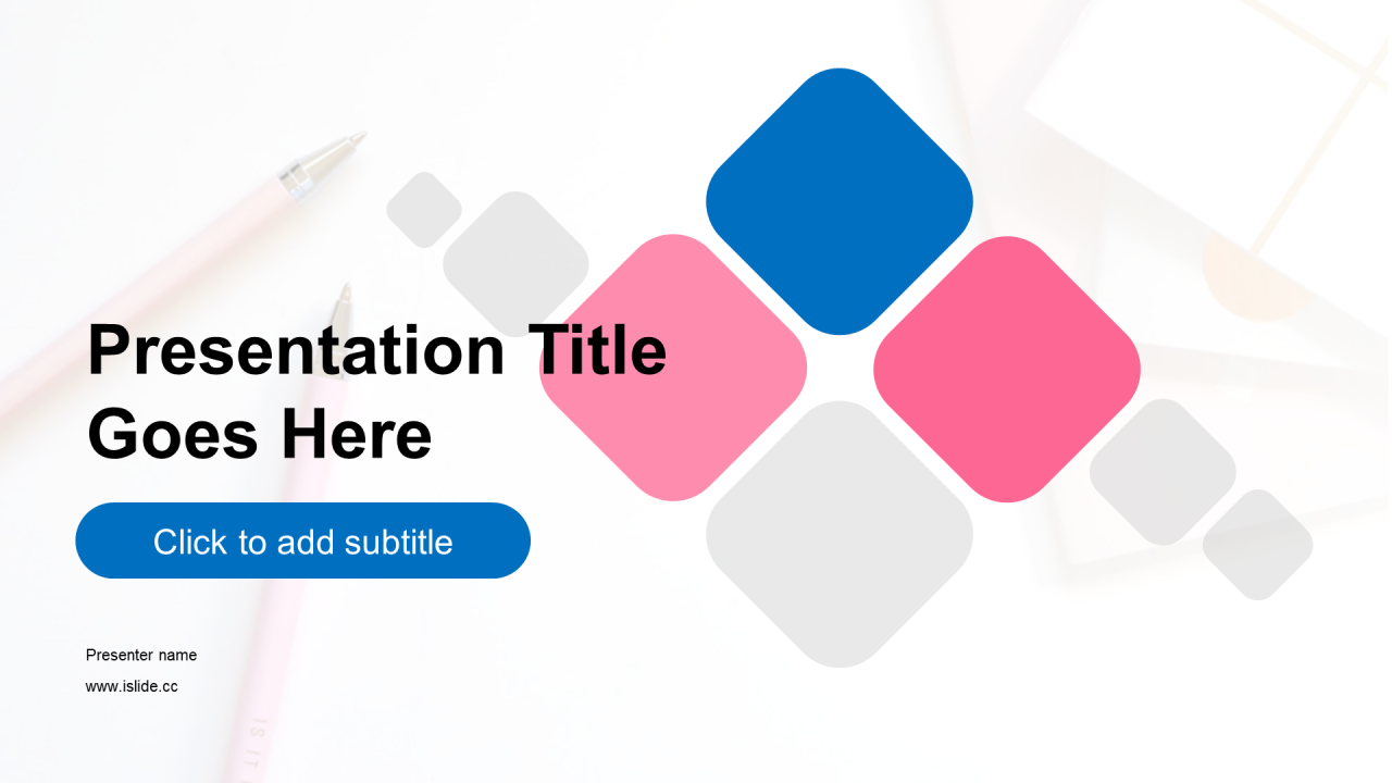 多色创意简约风工作汇报述职报告PPT模板