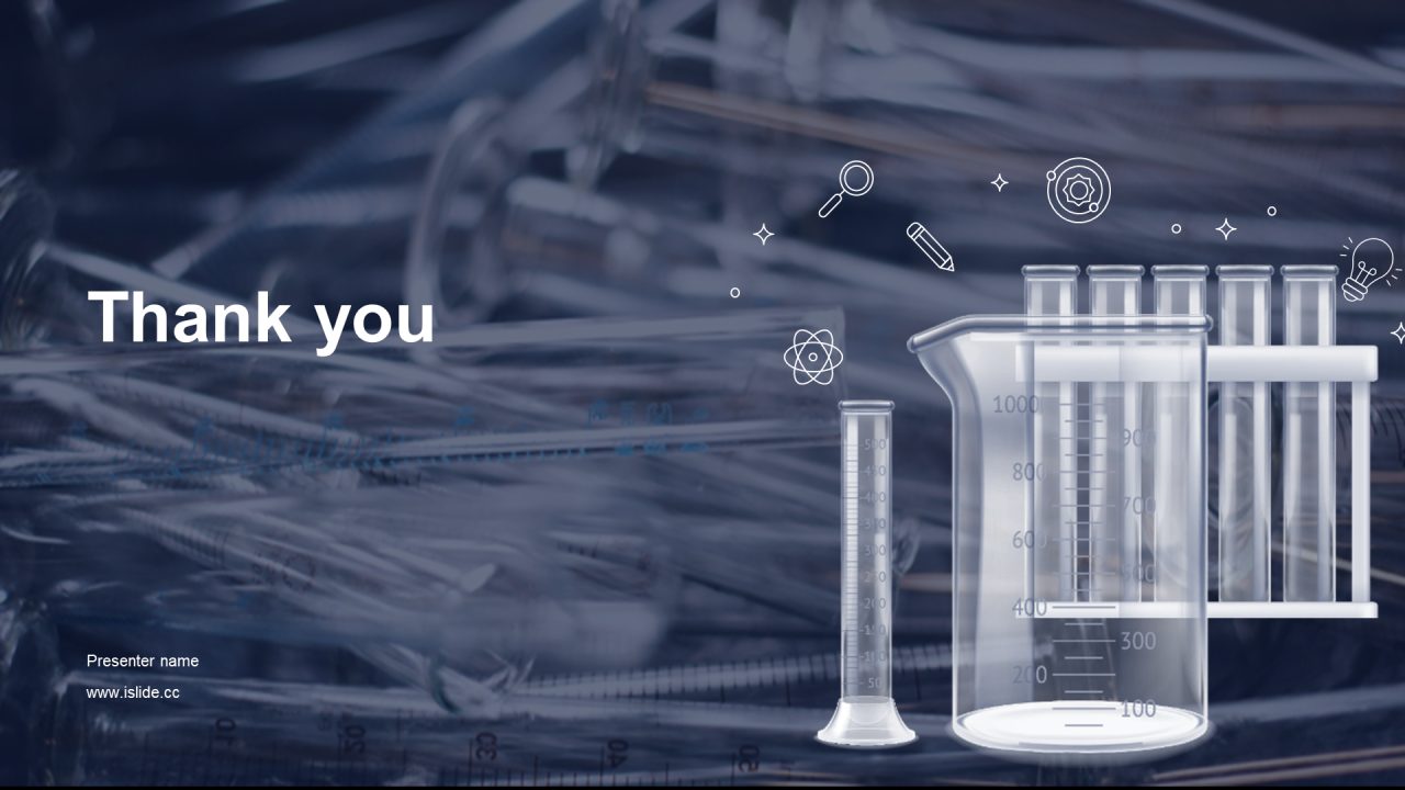 白色商务化学生物毕业答辩PPT主题