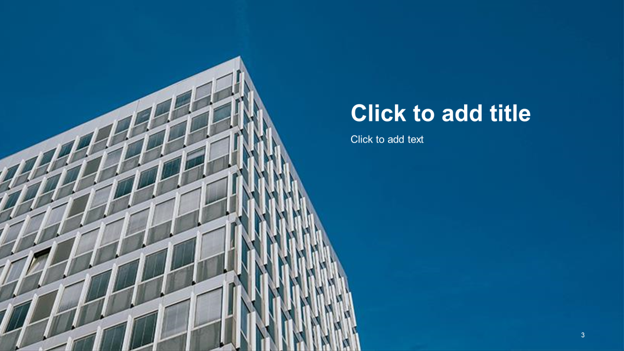 蓝色商务现代地产金融商业计划