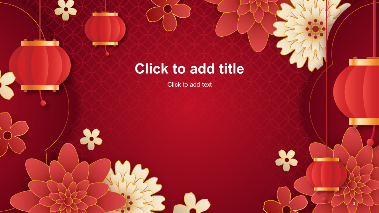 红色奢华新年元旦年度工作总结PPT