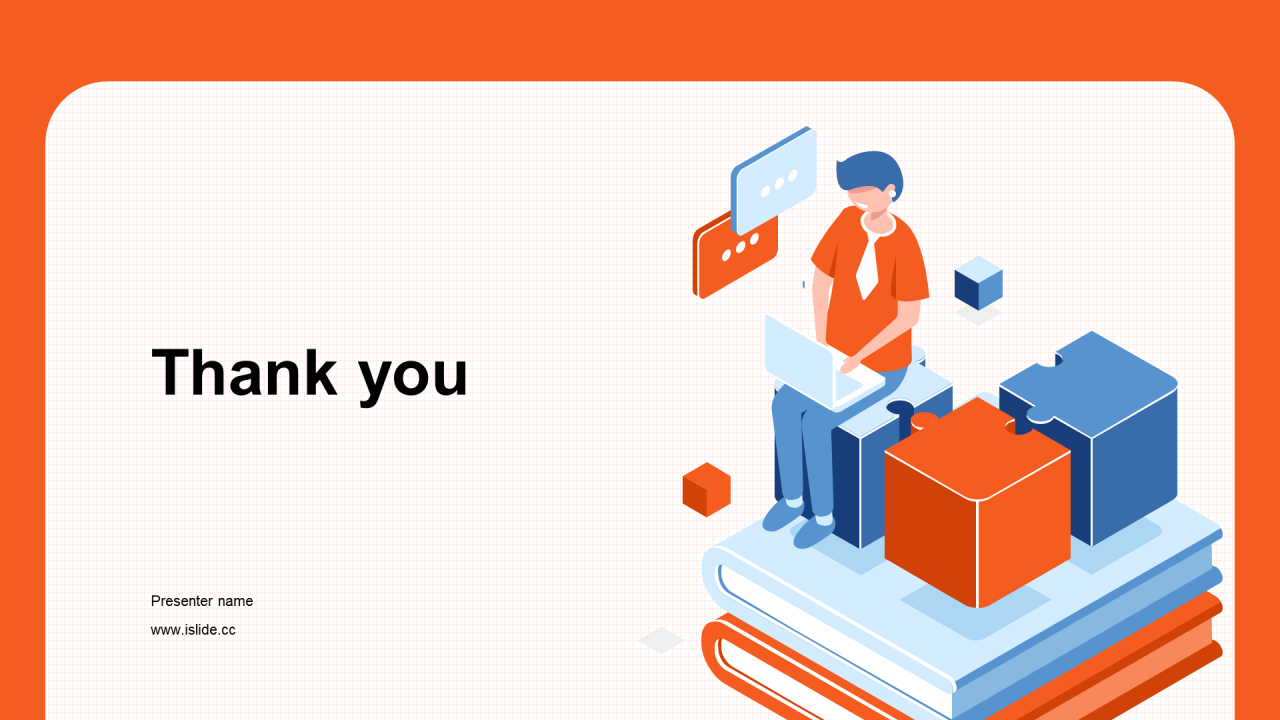 多色插画工作总结培训课件PPT主题