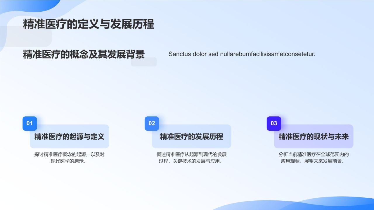 生物医疗研究报告：精准医疗的发展与应用