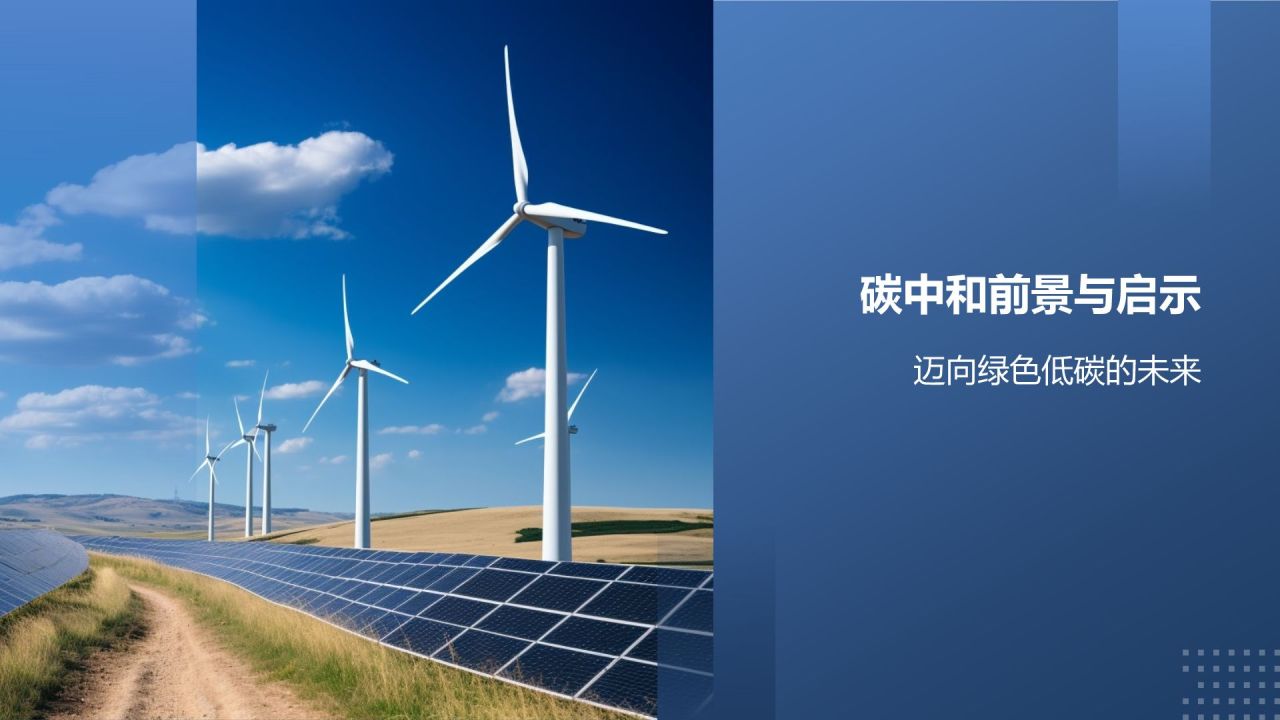 碳中和路径探索