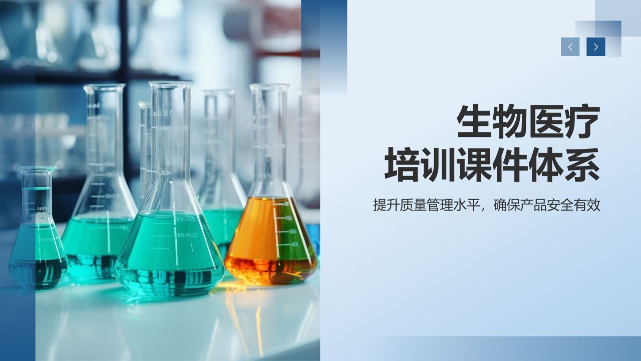 生物医疗质量管理培训课件:体系与实践