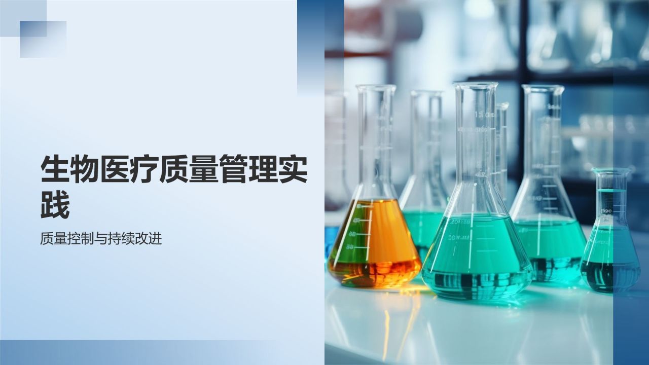 生物医疗质量管理培训课件:体系与实践
