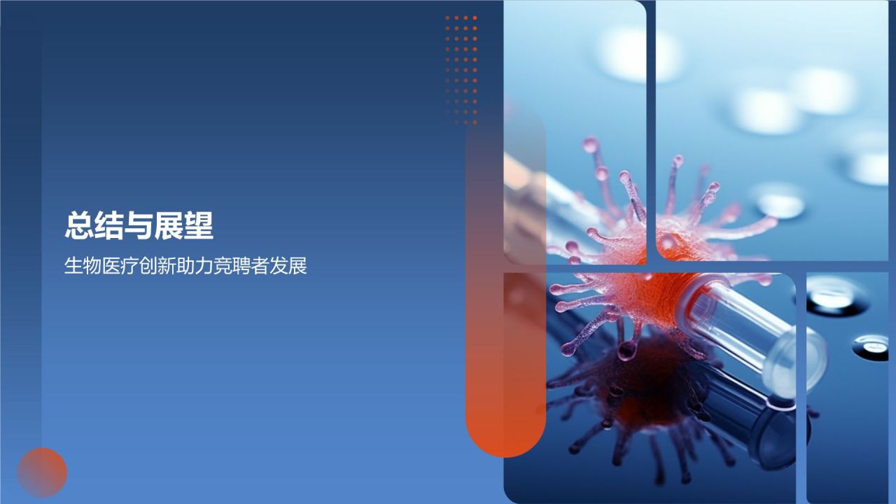 生物医疗创新助力竞聘述职