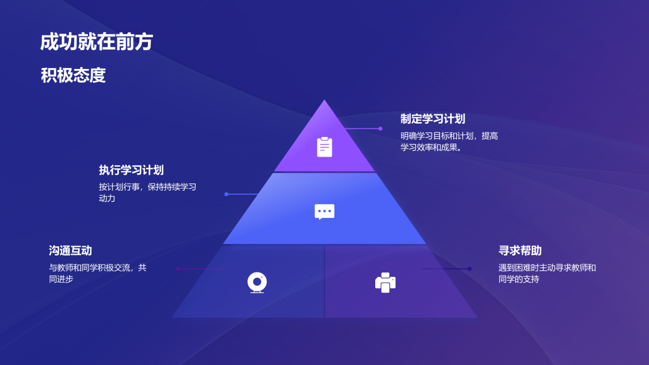 紫色创意酷炫3D开学之启航培训课件PPT模板
