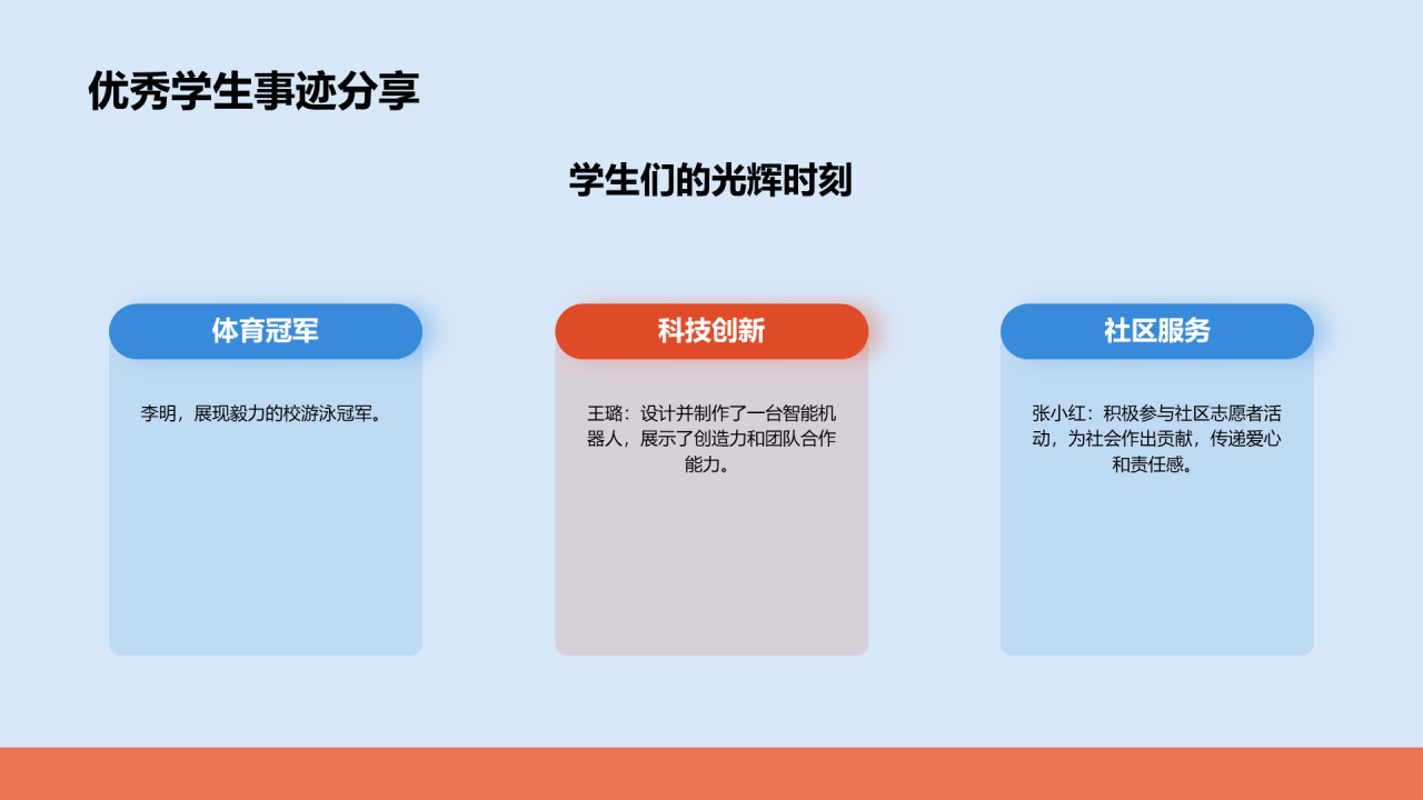 蓝色创意酷炫3D开学季教育洞察培训课件PPT模板