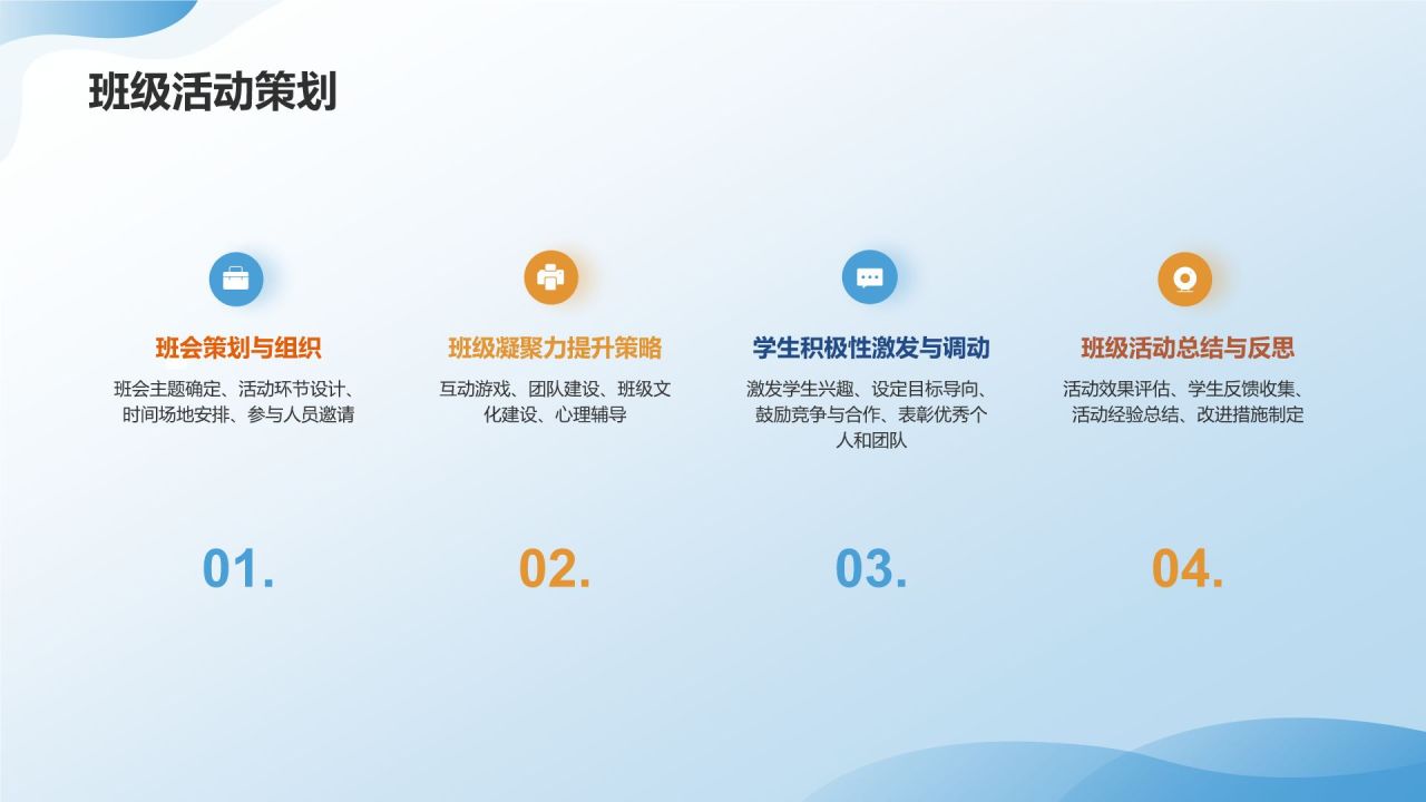 开学动员班会