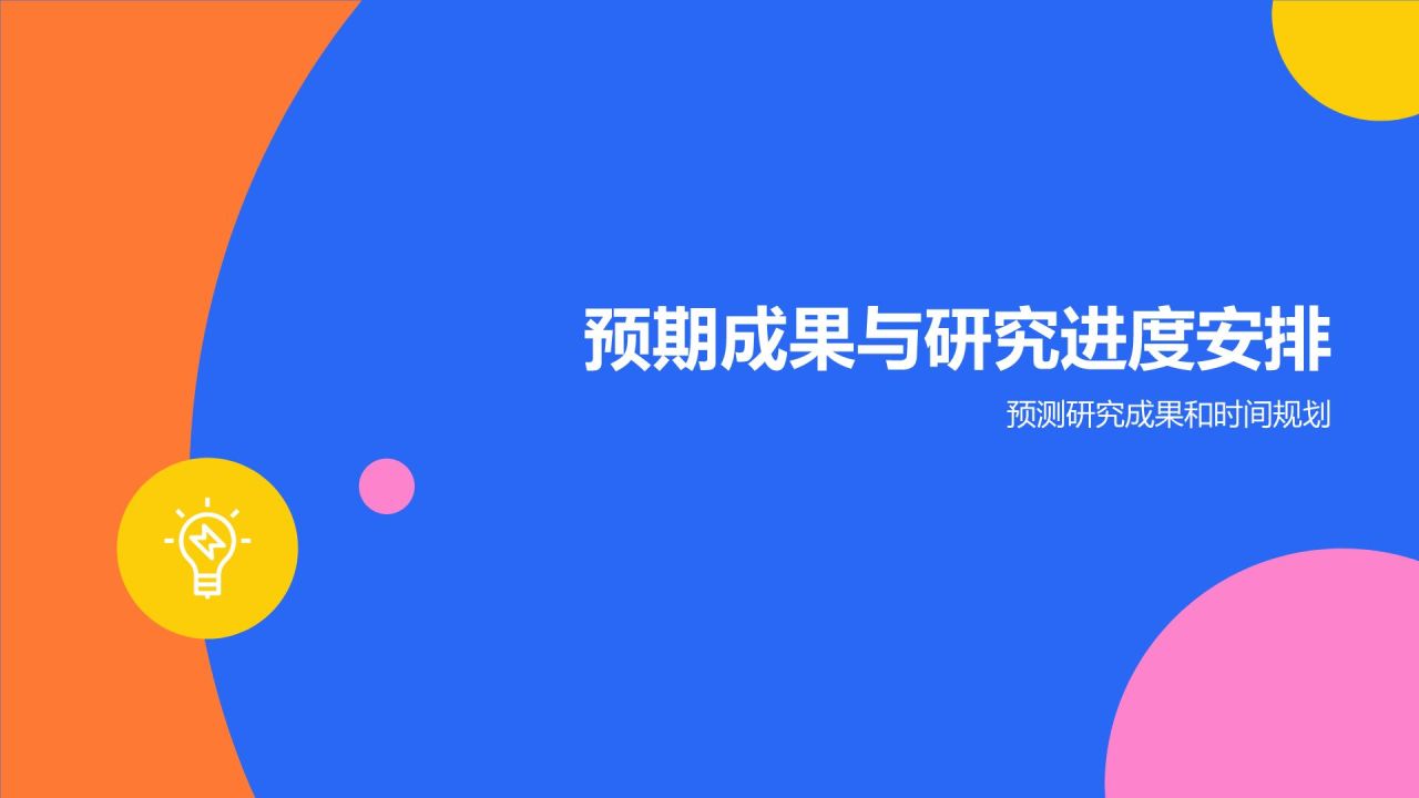 开题汇报