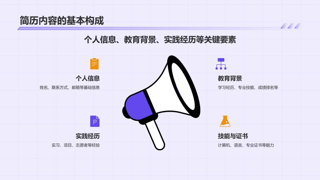 大学生个人简历