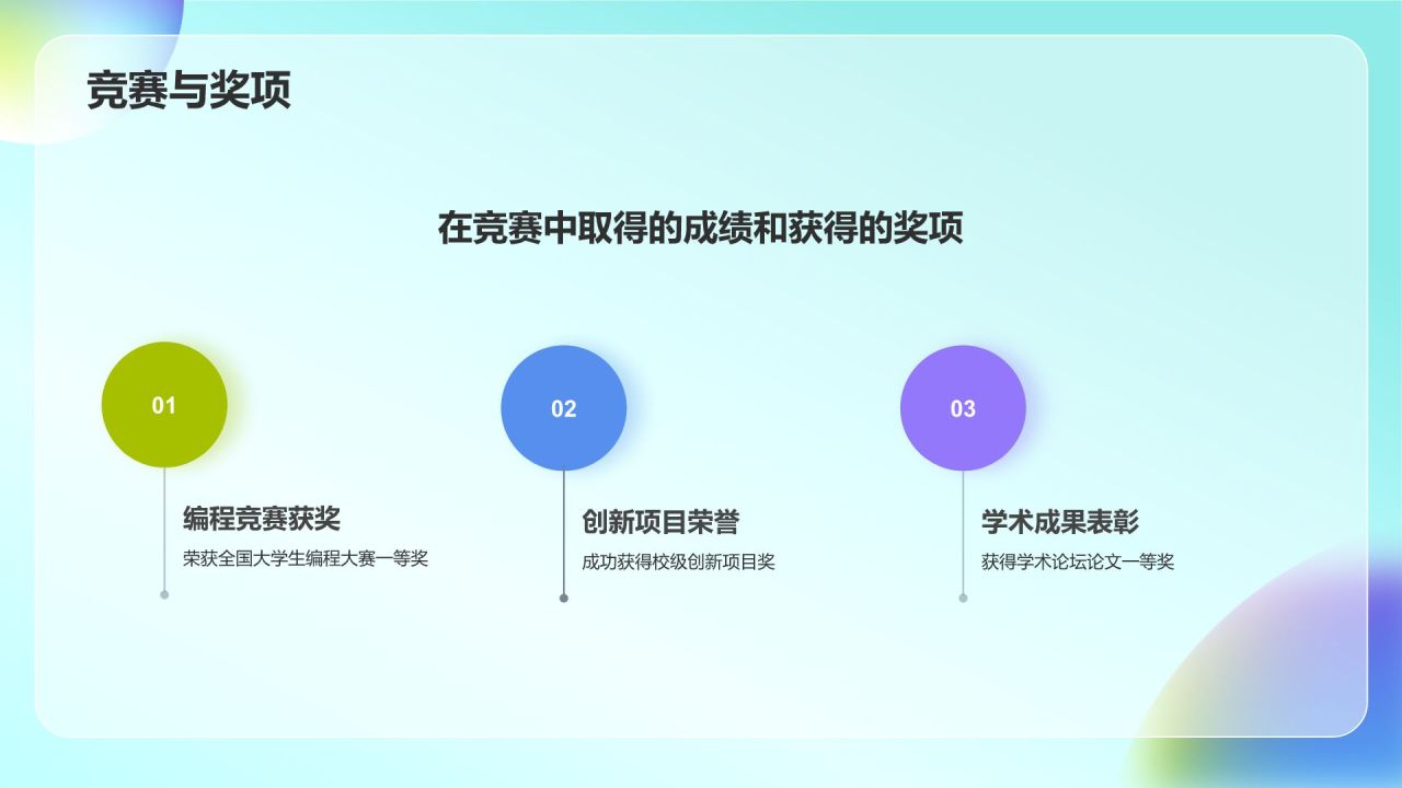 大学生个人简历