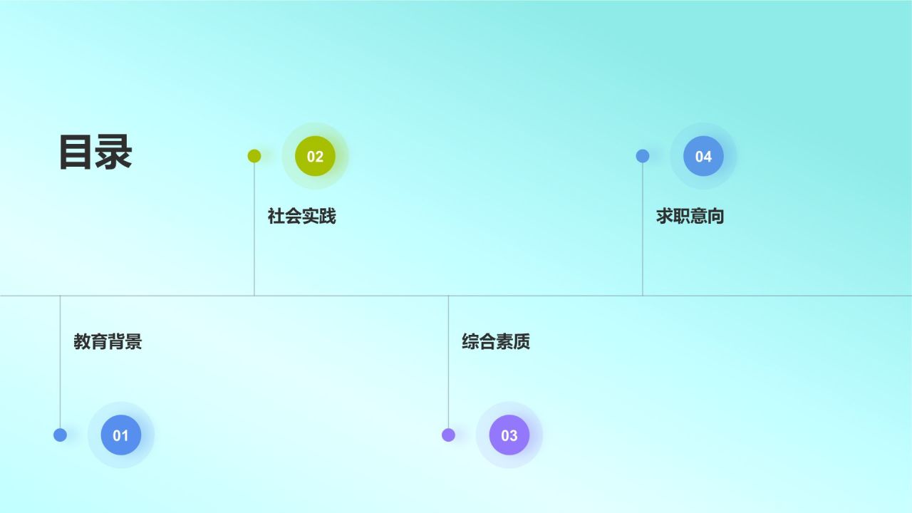 大学生个人简历