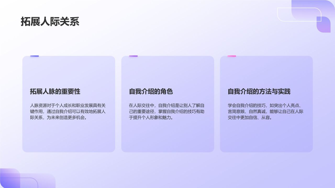 自我介绍