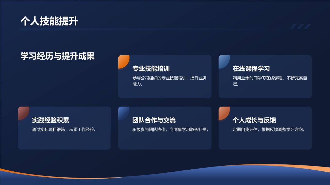 个人述职报告