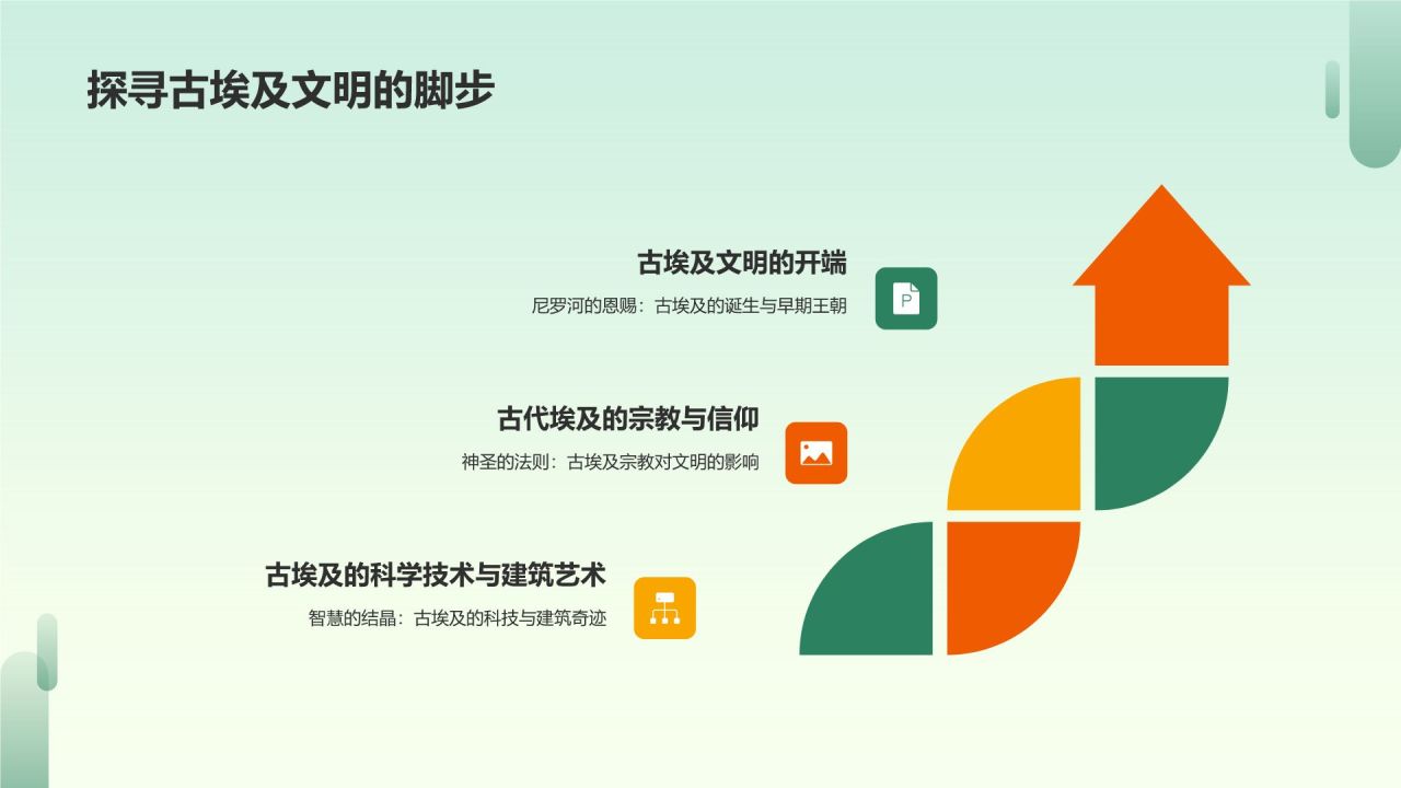 绿色插画旅游介绍PPT