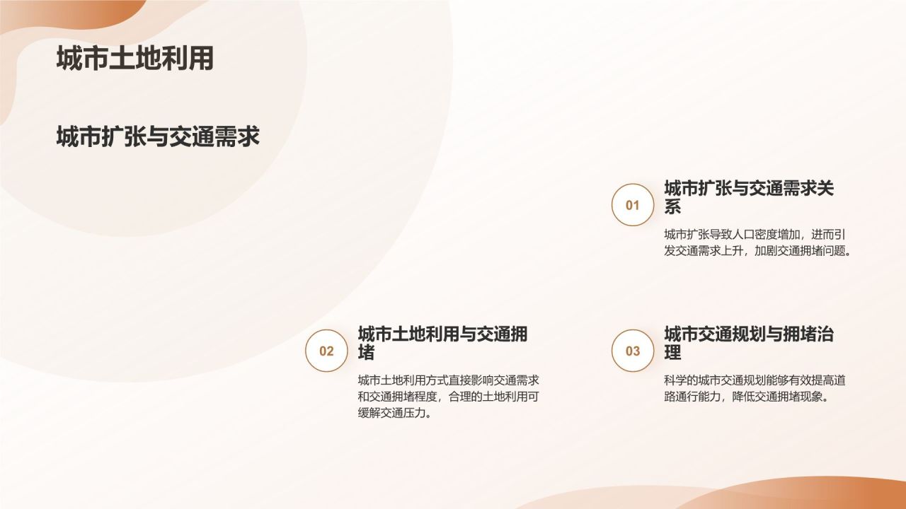 交通拥堵与城市规划