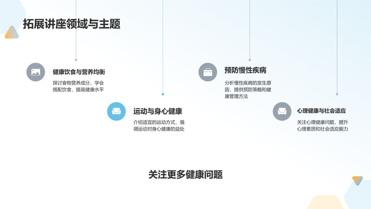 健康教育公益讲座