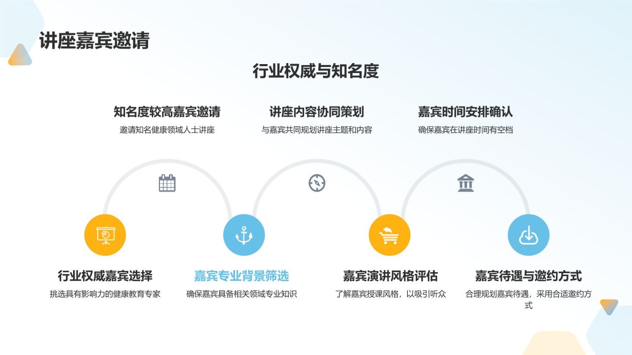 健康教育公益讲座