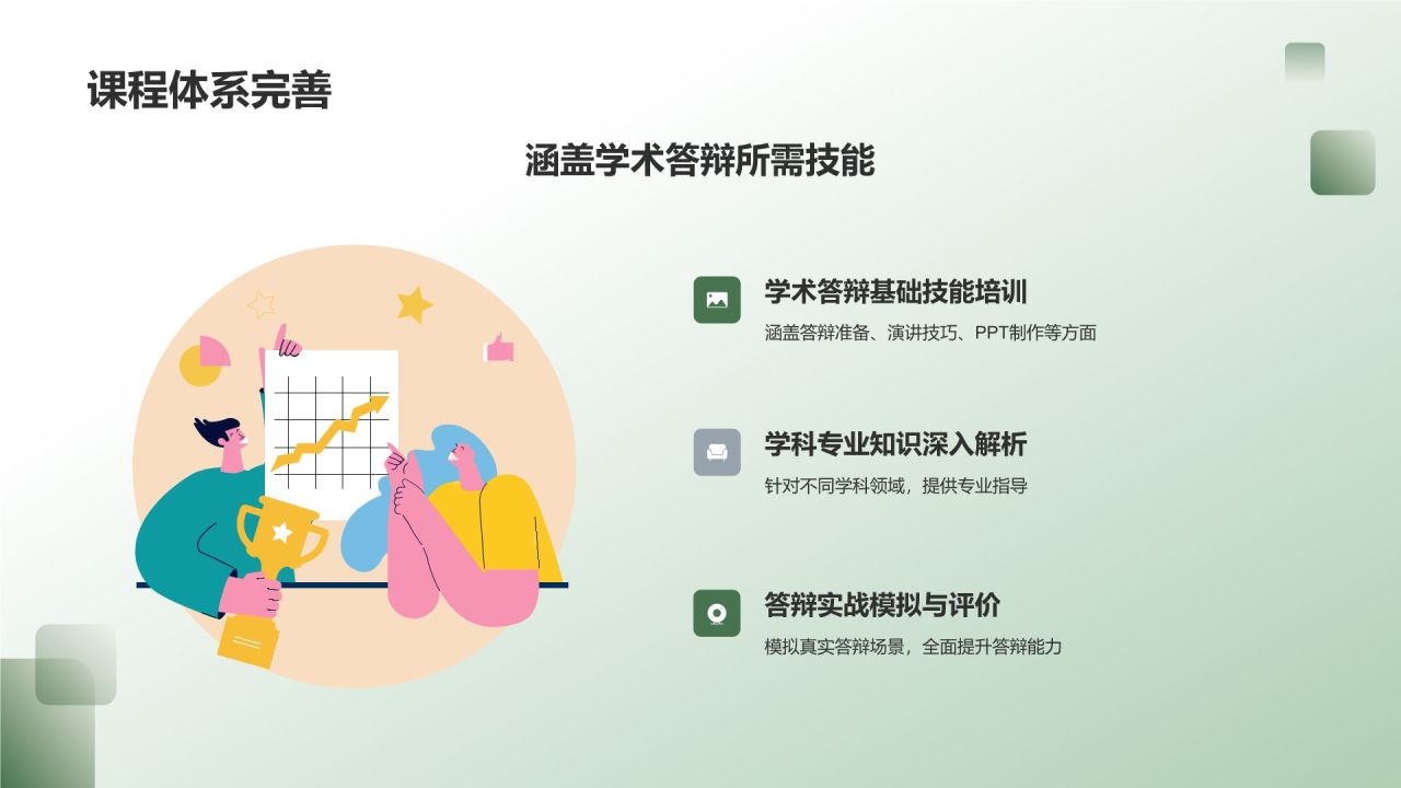 教育培训助力学术答辩