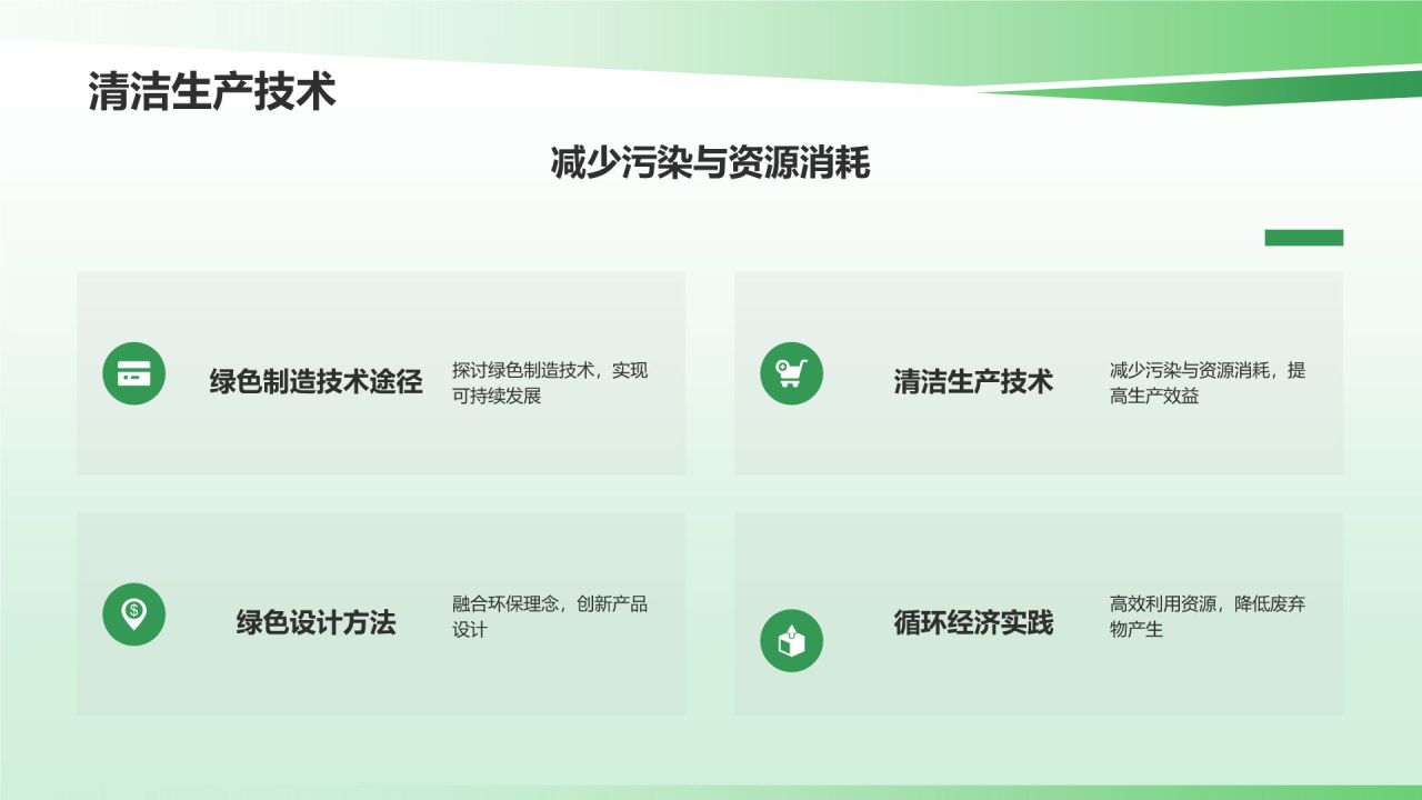 绿色制造与可持续发展