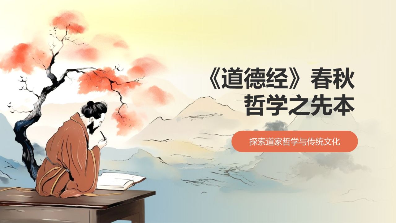 《道德经》春秋 老子——道学之精髓，哲学之先本