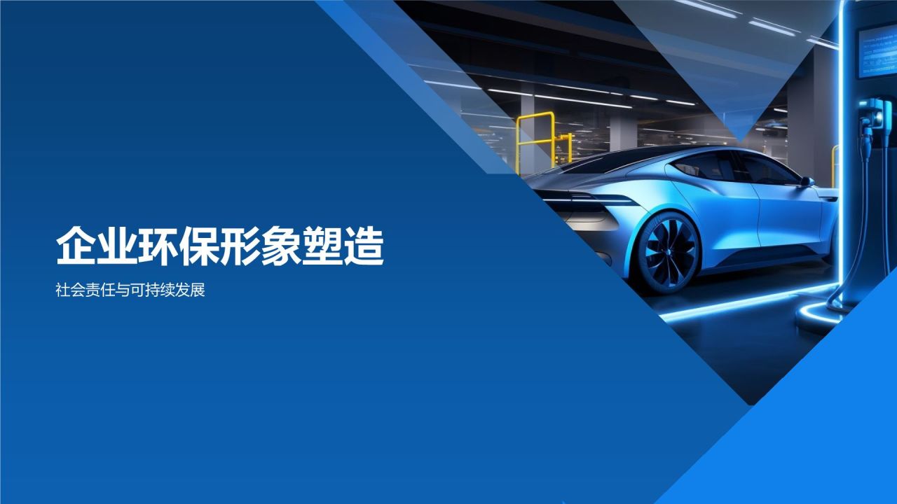 绿色新能源汽车倡导者