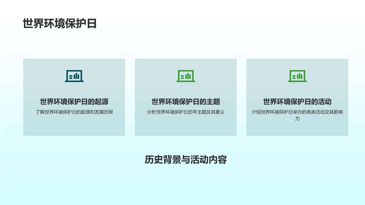 环保公益培训课件