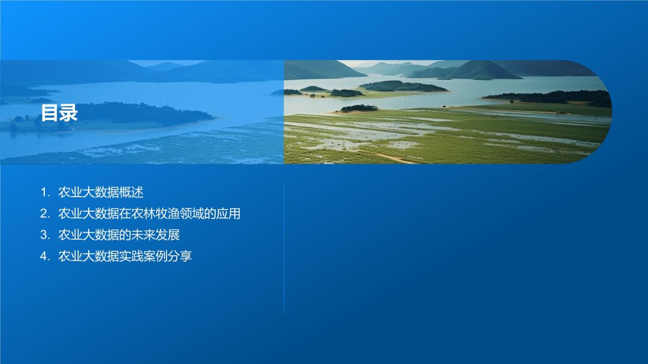 农业大数据在农林牧渔领域的应用