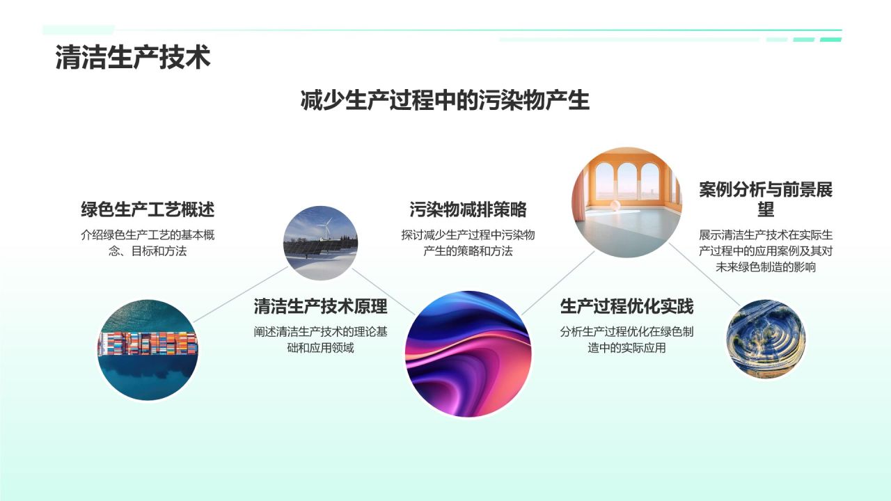 绿色制造工艺探索