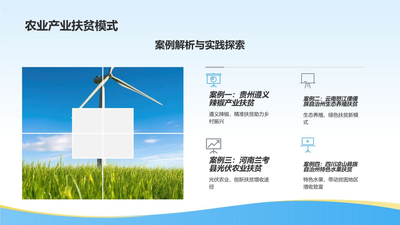 农业产业精准扶贫