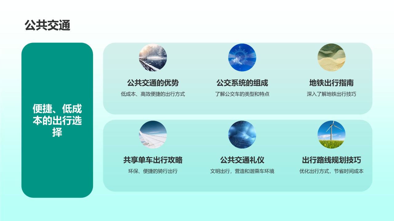 绿色出行手册