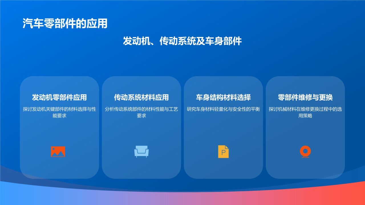 机械制造:机械材料应用