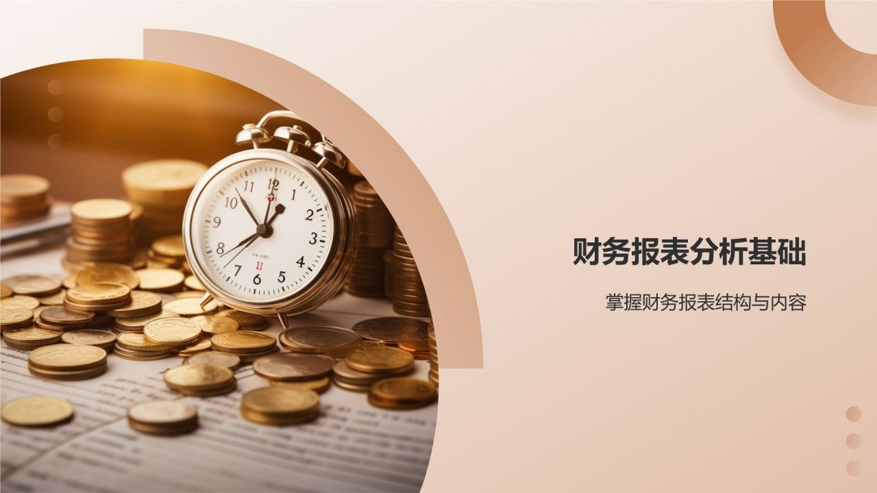 财务报表分析师竞聘