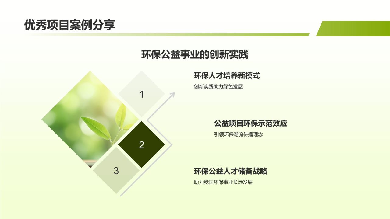 环保公益人才培养项目
