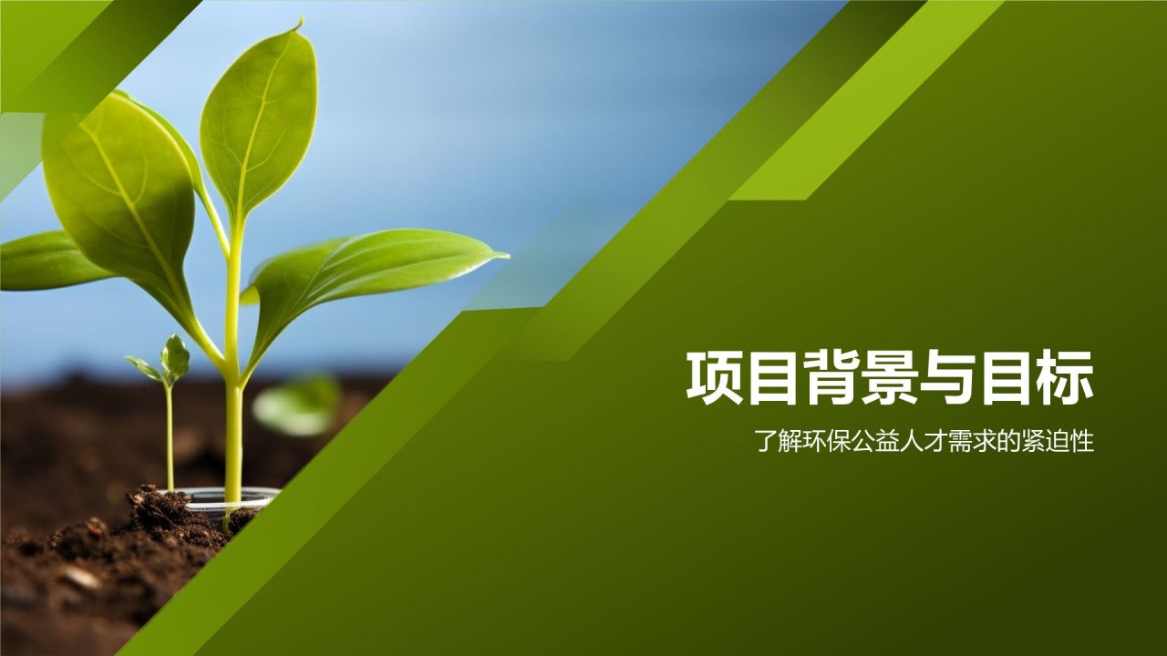 环保公益人才培养项目