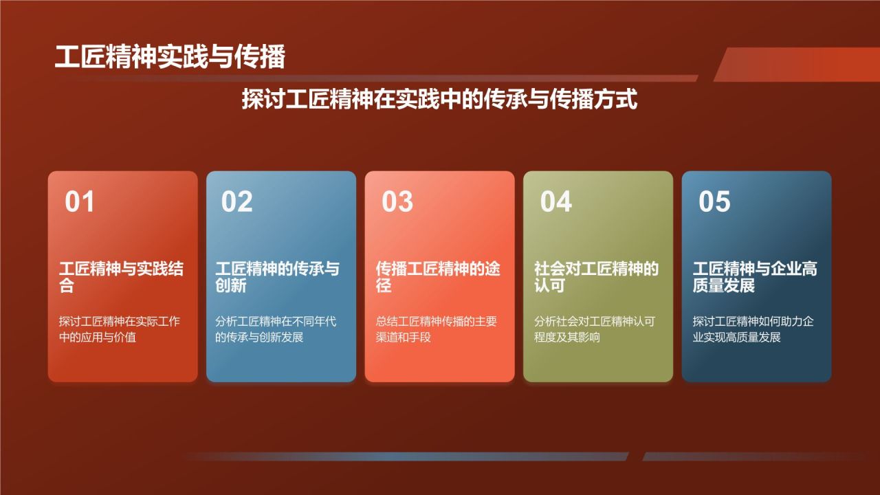【标题】：工匠精神，铸就品质