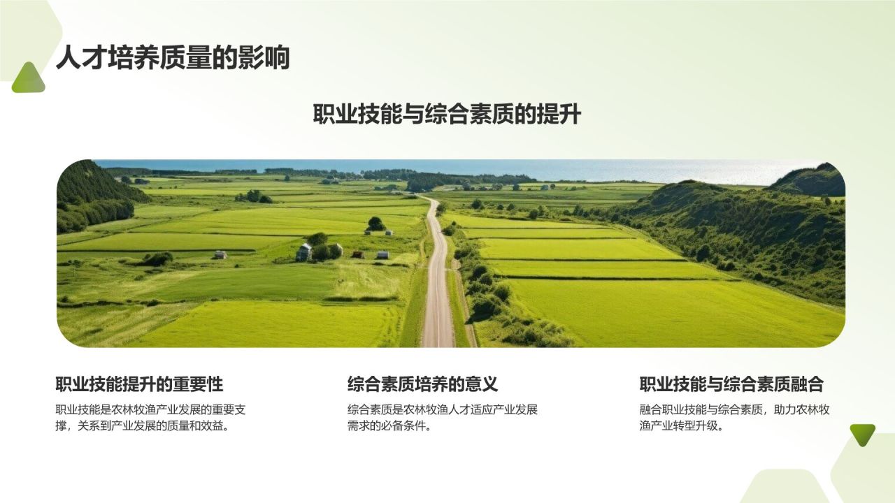 农林牧渔人才培养与产业发展