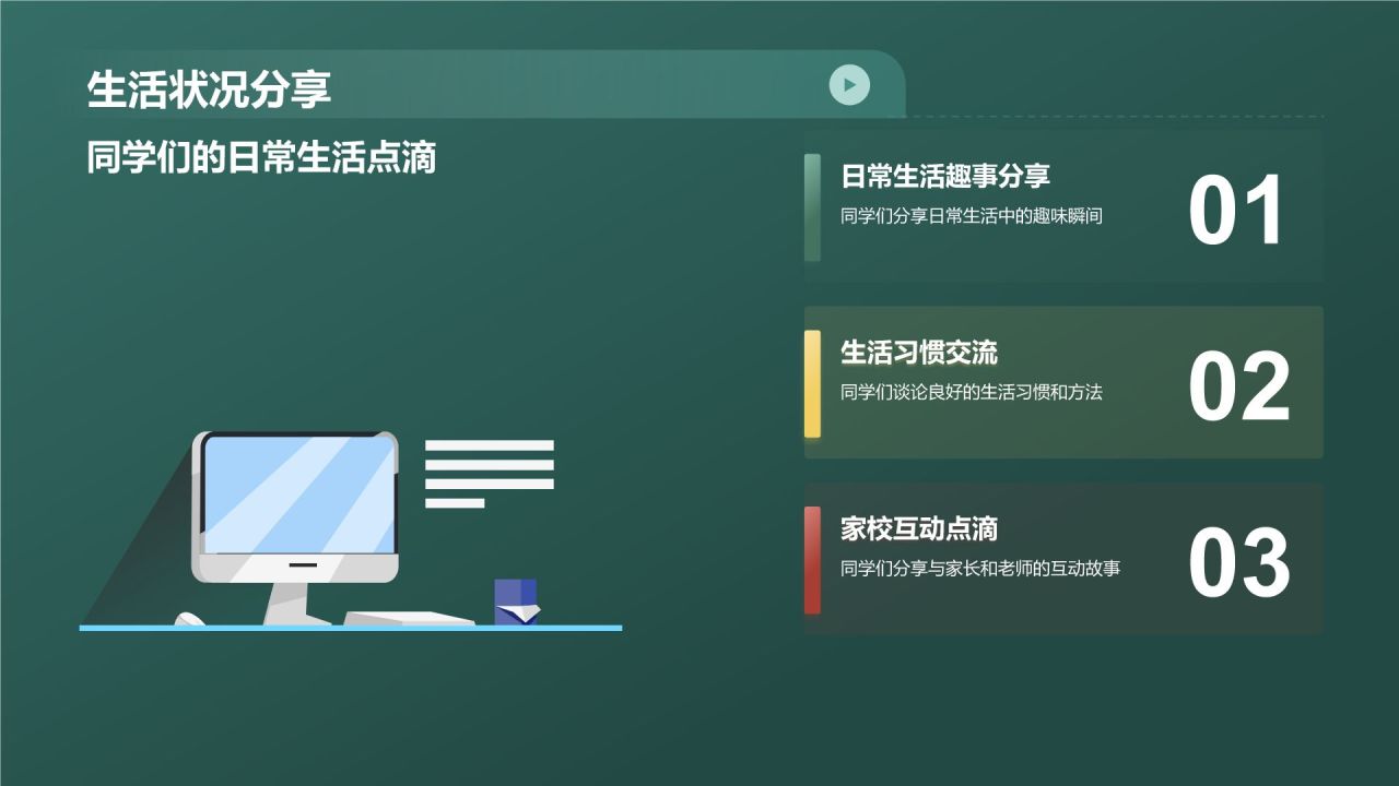 小学期末班会