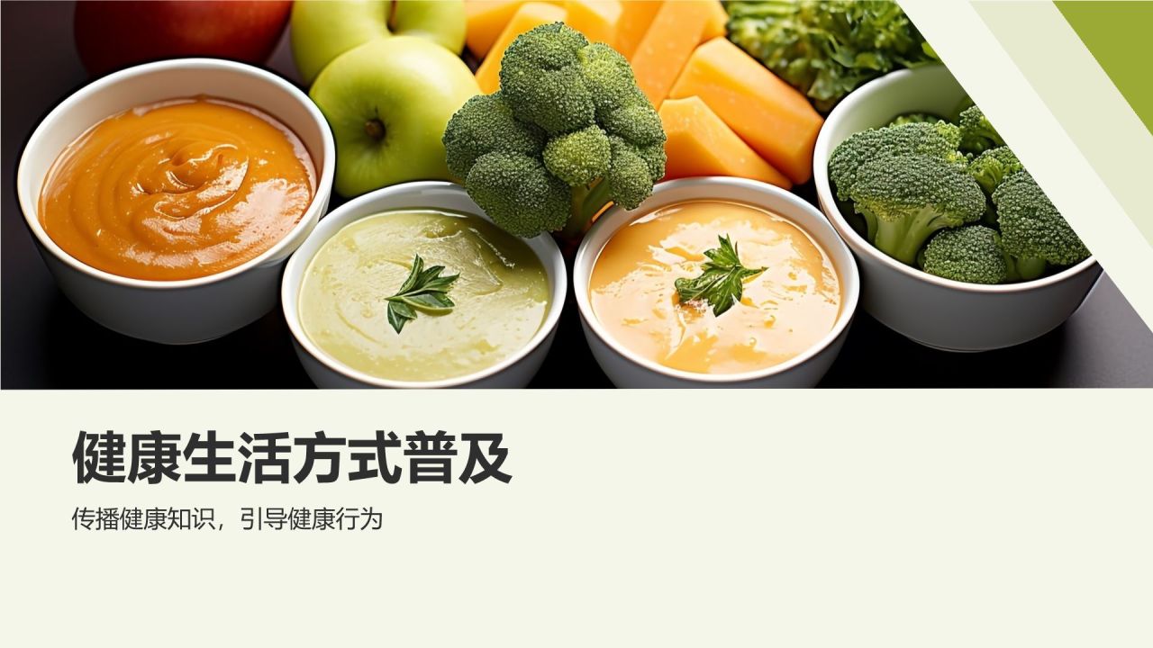 健康生活方式推广