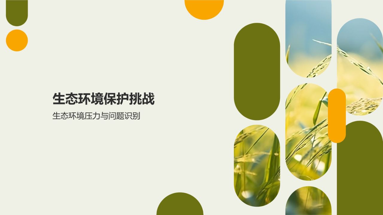 农林牧渔资源利用与生态环境保护