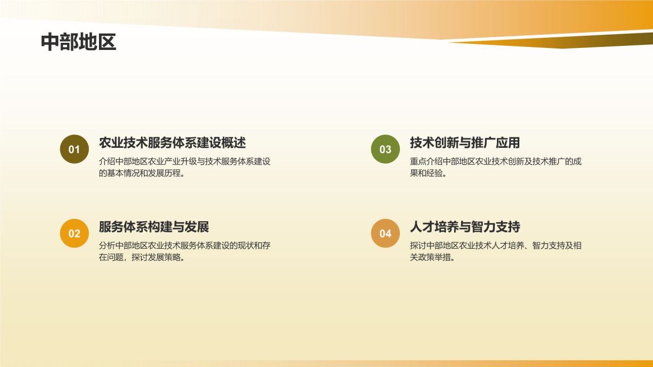 农业技术服务体系建设