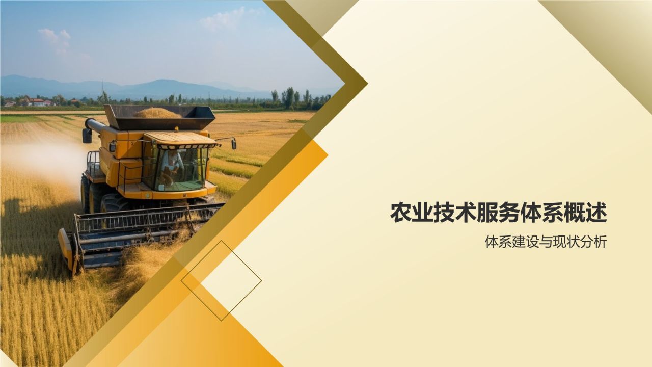 农业技术服务体系建设